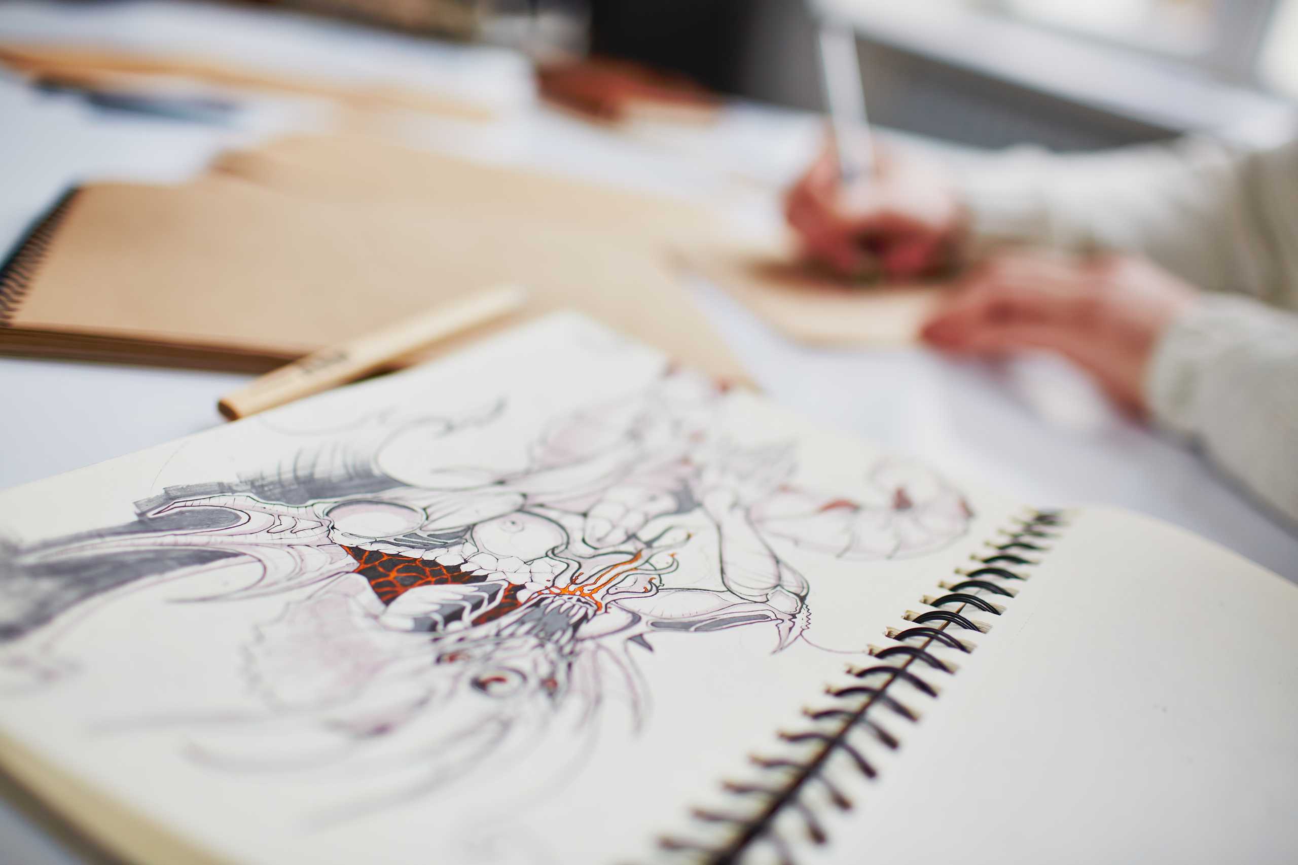 Inspiration and Personal Style in Academic Drawing